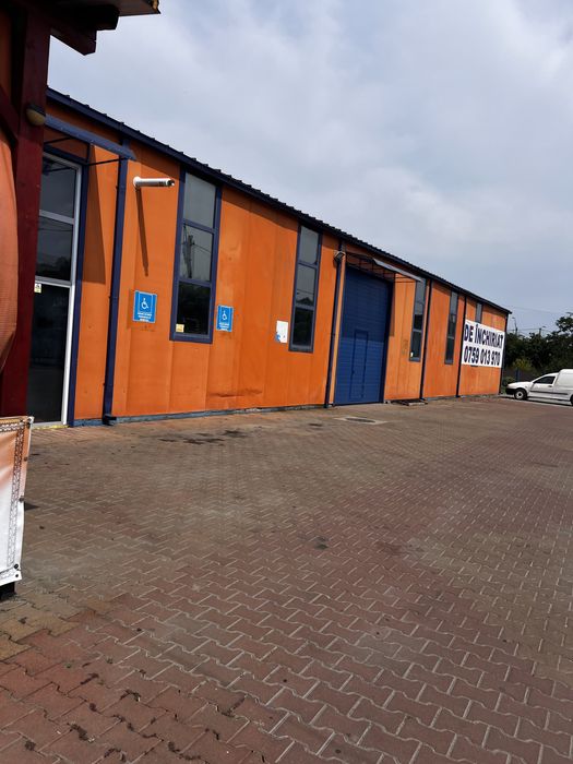 Spatiu comercial (hala) de inchiriat 875mp , intrare principala ONESTI