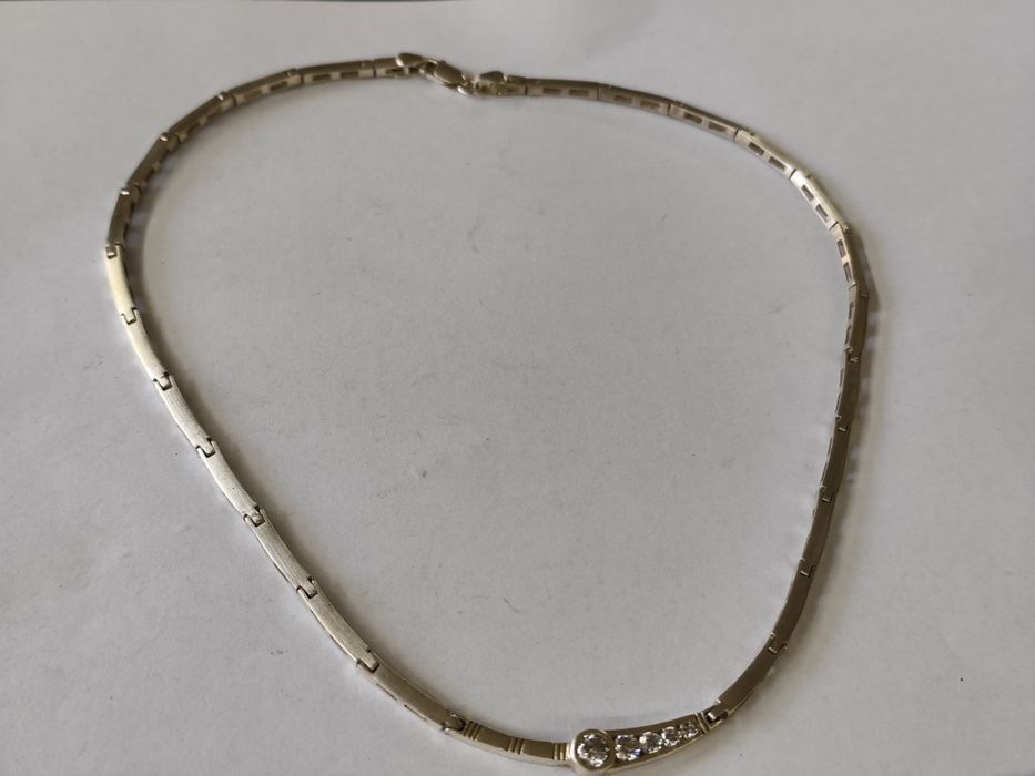 Сребърен комплект гривна с колие 925