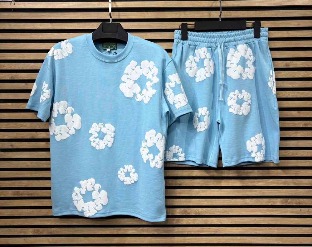 Denim Tears | Bape | Sp5der | Syna World Летен Екип Мъжки Комплект Сет
