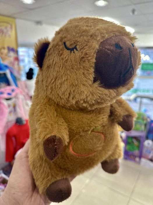Дишаща капибара/Капибара пюшена/Capibara plush/Breath toy