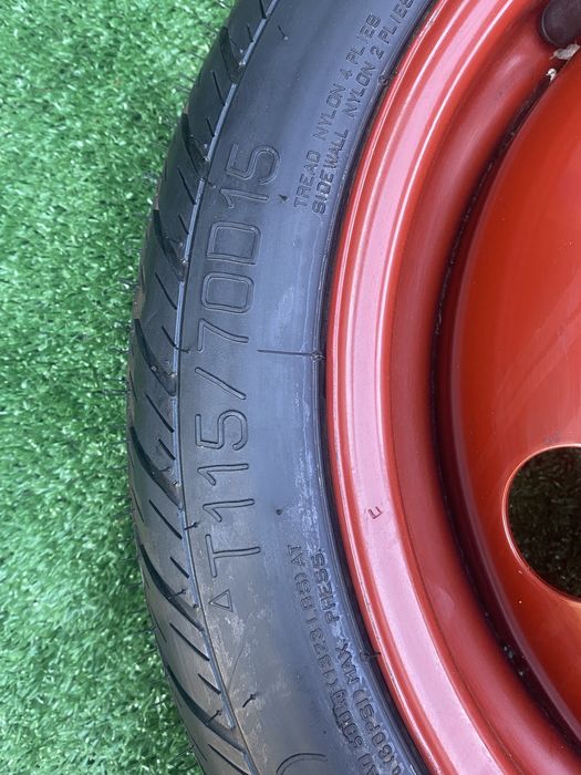 Roata rezerva slim ingusta OEM HYUNDAI I20 4 X 100 115 70 R15 GC. 54,1