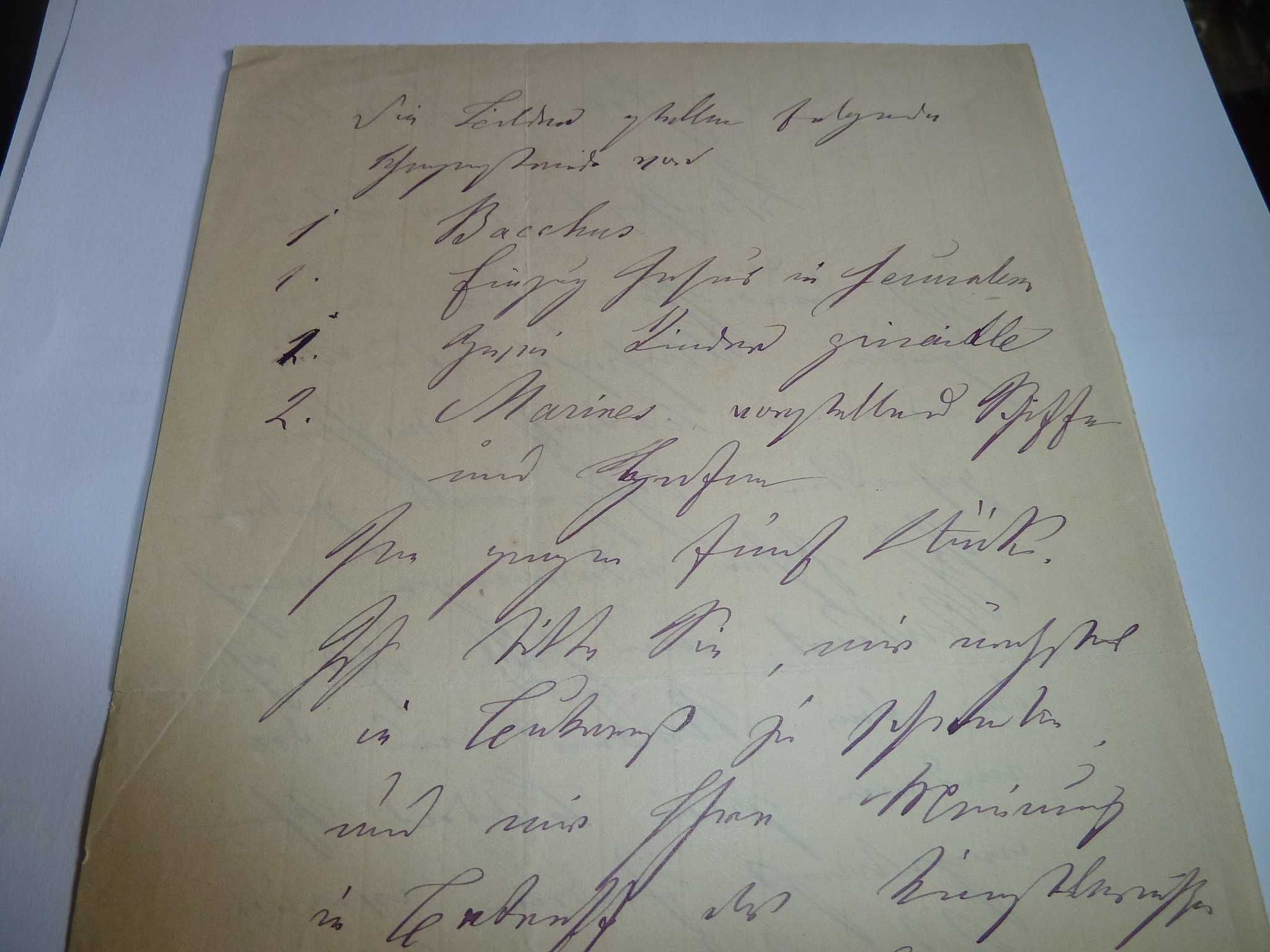 Scrisoare Document scrisa si semnata de Mihail Kogalniceanu, Iasi 1874