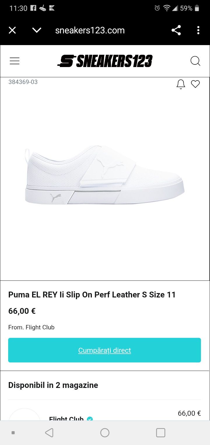 Puma piele naturală integral ca noi mărimea 39
