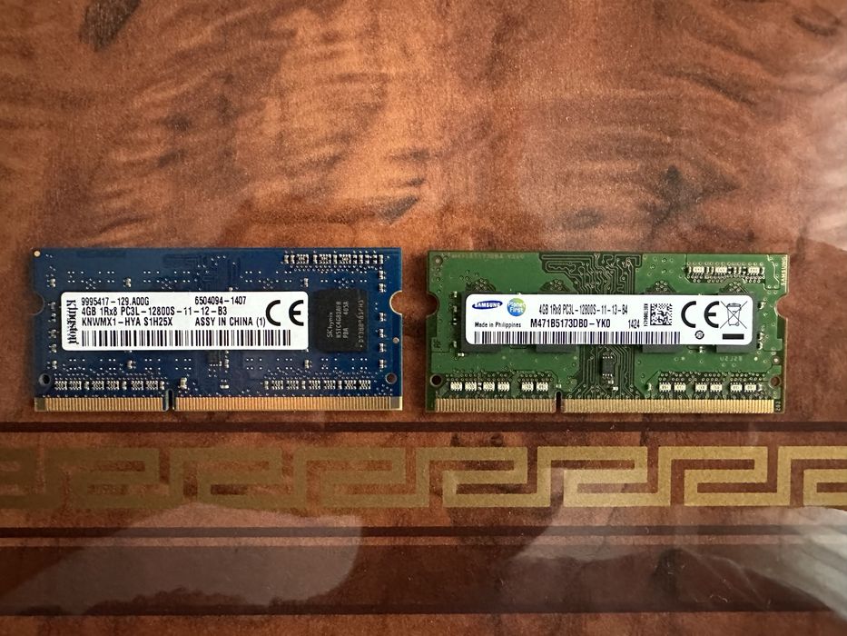 ОЗУ 4GB DDR3L 1600 MHz SO-DIMM для ноутбука
