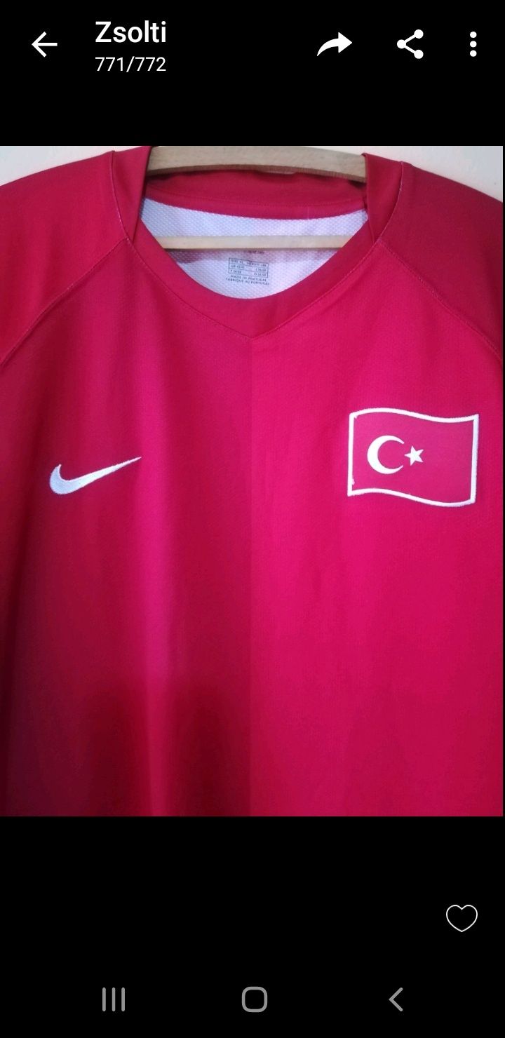 Tricou fotbal Nationala Turcia