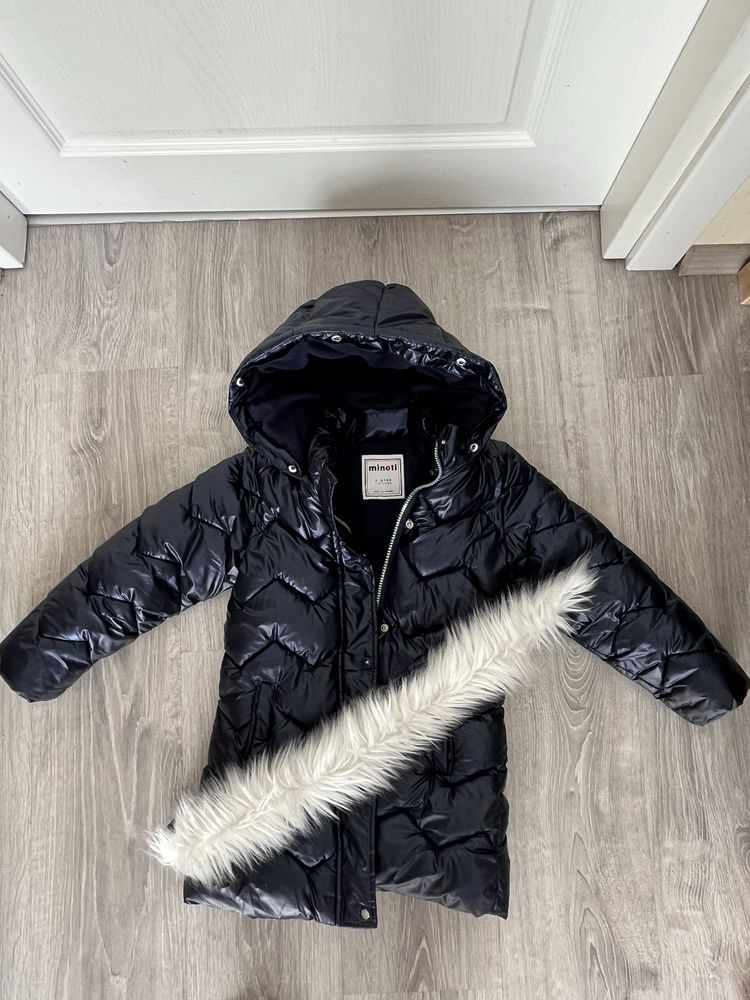 Зимно яке момиче 5-6г /110-116 см/