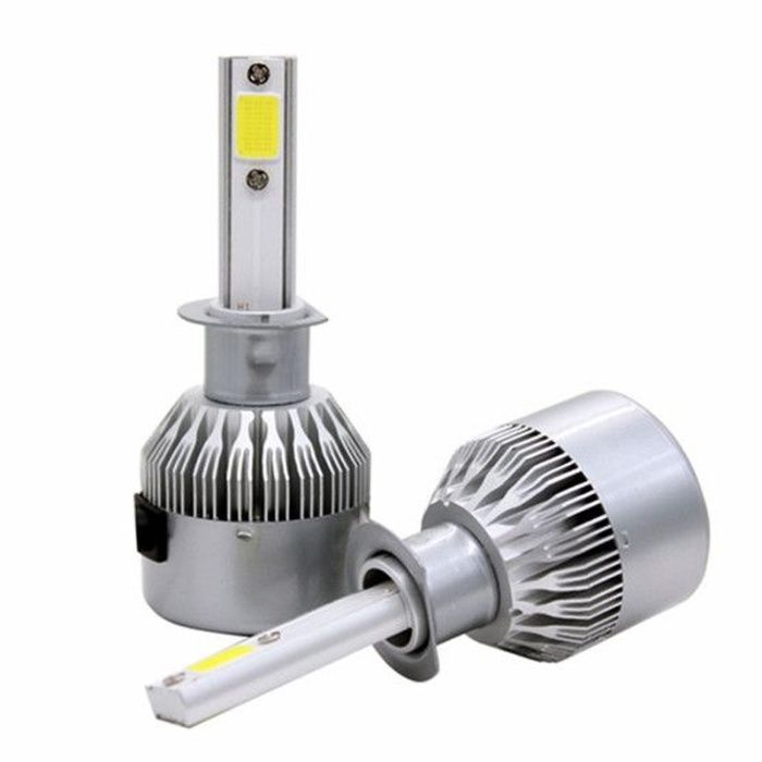 Kit becuri bec led C6 tip cob H1 H3 H4 H7 H8 H9 H10 H11 H27 HB3 HB4