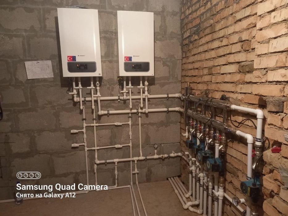 Сантехнические работы.