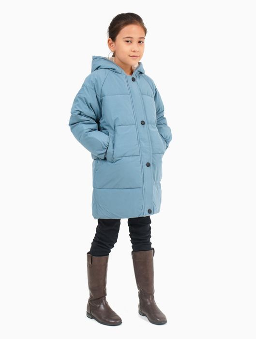 Детская куртка 4-9 лет пуховик зимний для девочек и мальчиков зимний