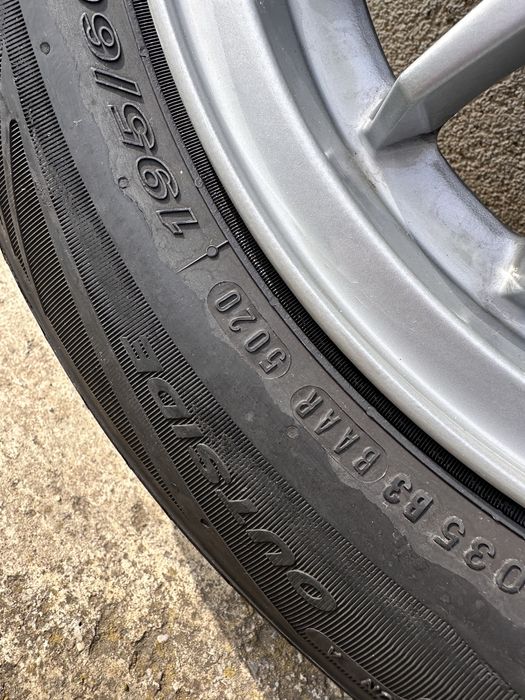 Set roti complete 4x100 195/60/14 BMW e30