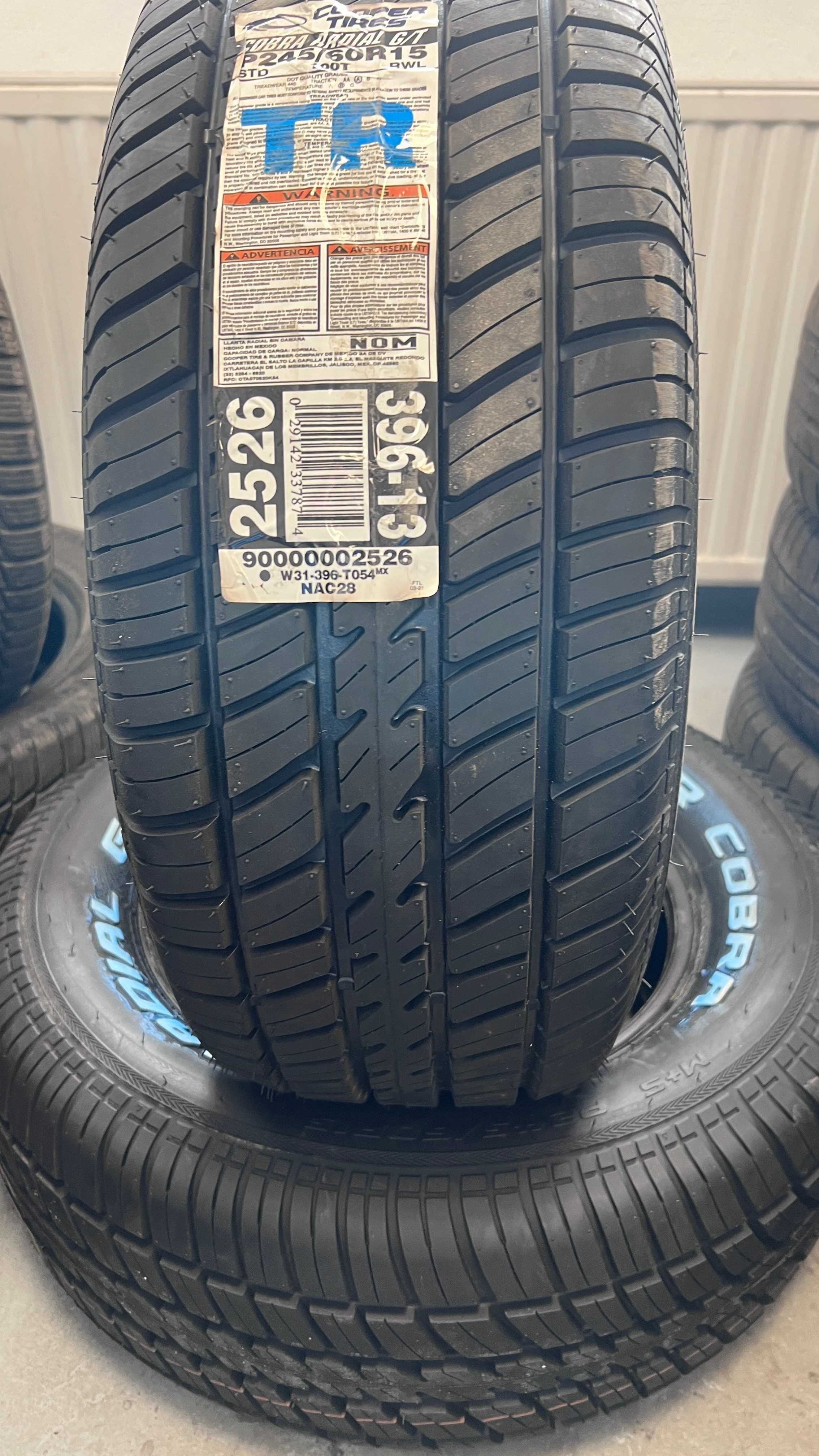 Anvelope vara allseason clasice Cooper Cobra Radial  245/60 R15