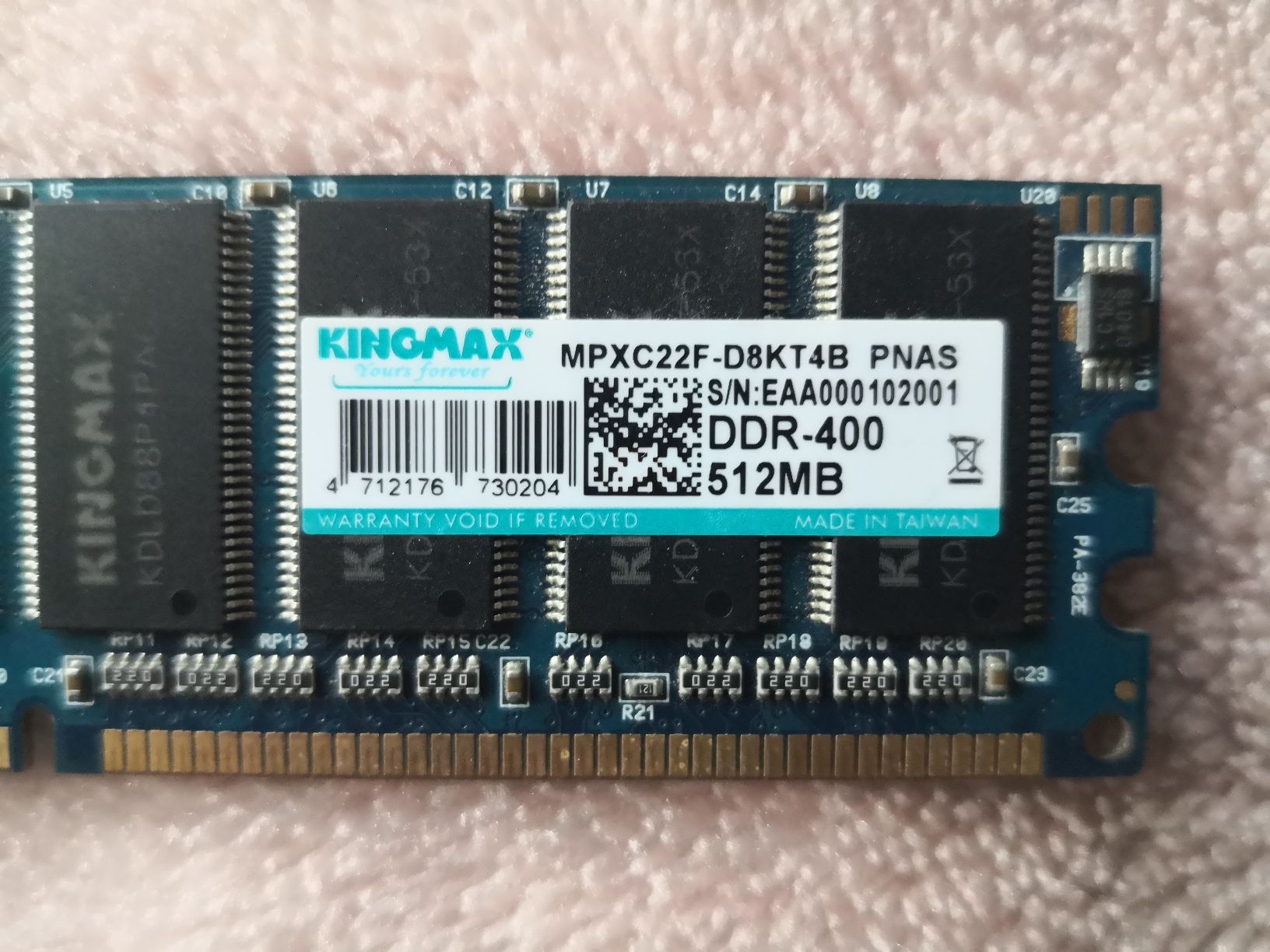 Memorie Kingmax DDR400 512 MB