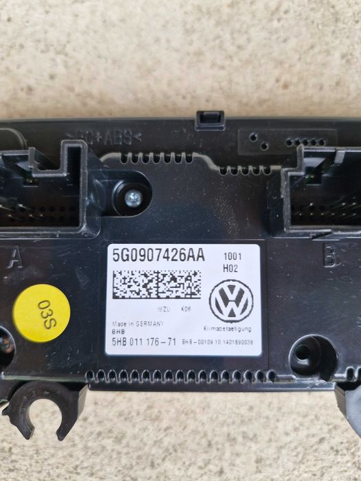 Panou comanda AC clima Volkswagen Golf 7