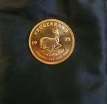 Moneda aur Krugerrand 1975