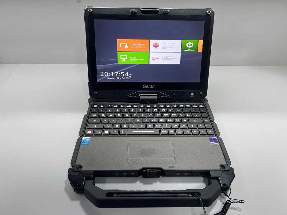 Laptop SH GETAC Fully Rugged i5-4300U SSD 2x256Gb docking si 4baterii