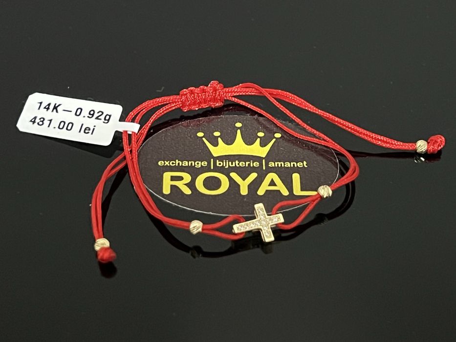 Bijuteria Royal CB : Bratara snur aur 14k 0,92 grame