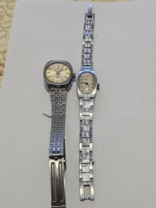 Ceasuri de damă, mecanice, 2 bucăți : Olma si Luch 448