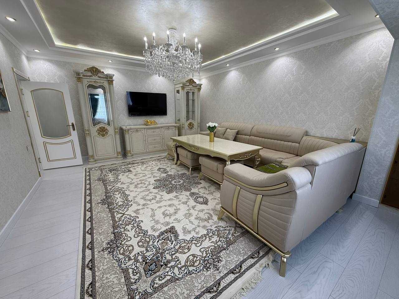 Продаётся 4х комнатная квартира - Садык Азимова - 90 м2 - Евро ремонт