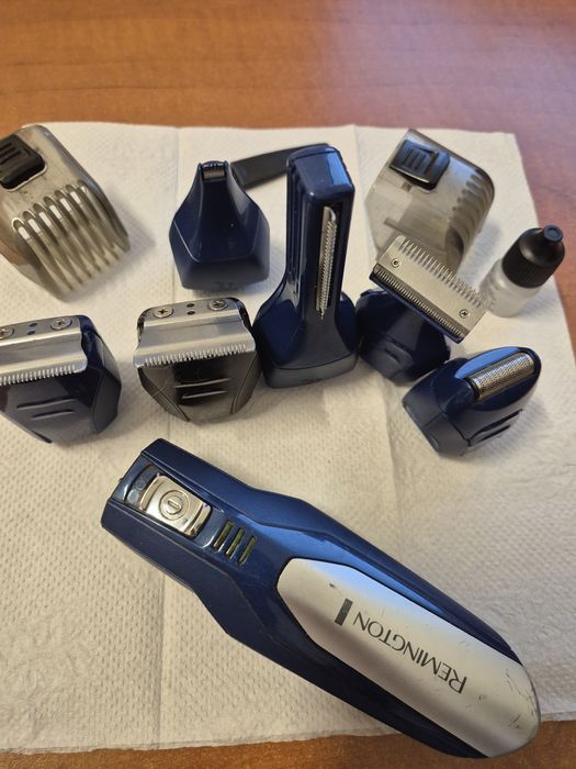Masina de tuns barba mustata Remington PG6045, 6 capete cu Acumulator,