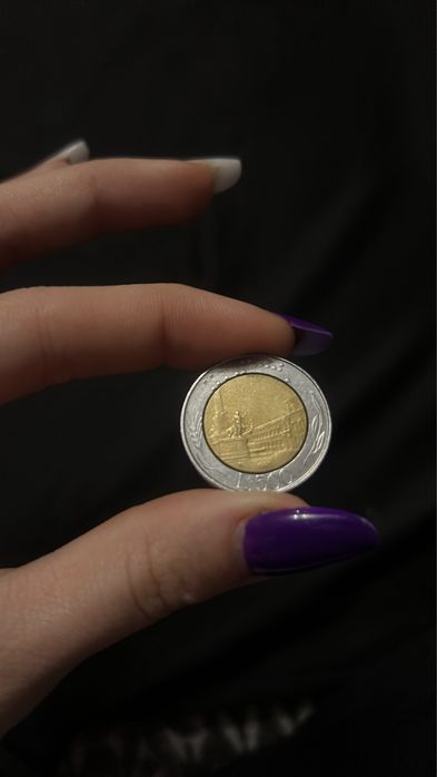 500 lire italienești, an 1985