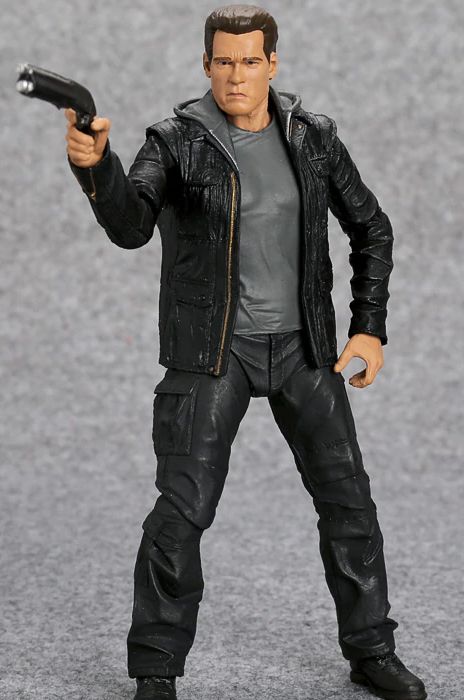 Figurina Terminator Arnold Schwarzenegger T-800 18 cm Genisys