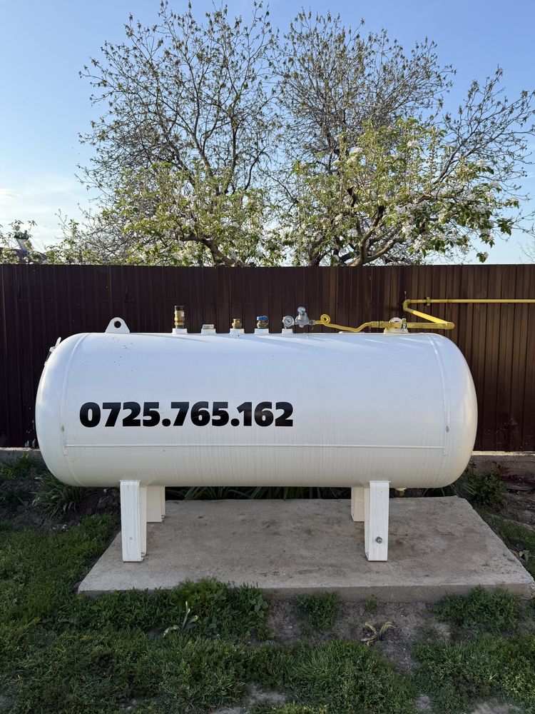 Bazine propan Rezervor GPL Butelie Gaz stocator 1000/1750/3000 Cazan