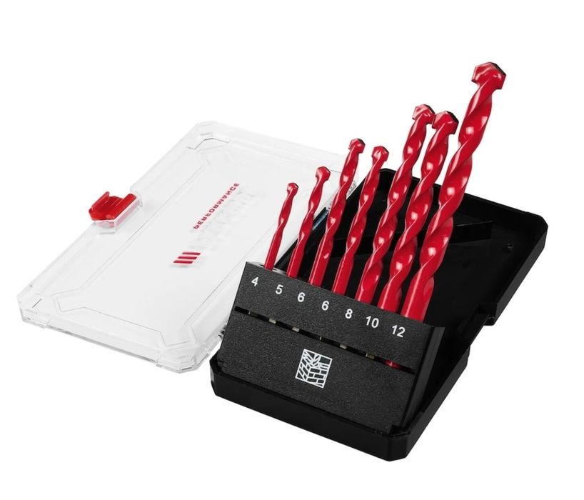 Set de 7 burghie profesionale PARKSIDE PERFORMANCE cu tija hexagonala