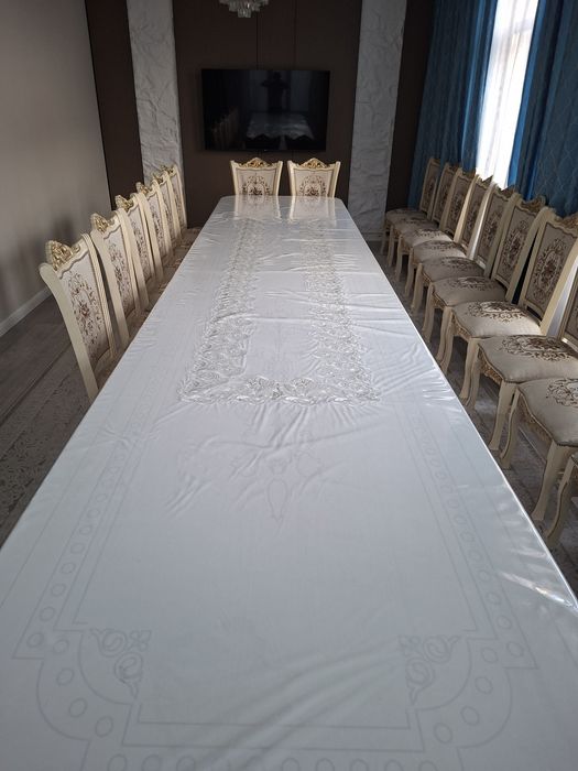 Большой 1 шт Стол и 20 шт стулья