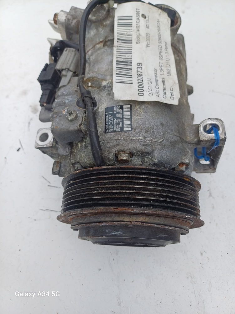 Compresor ac clima Nissan Renault Kadjar 1.3 benzina