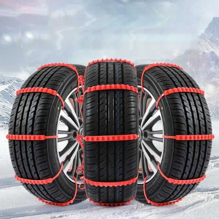 Вериги за сняг PVC устойчиви 10 бр. в комплект-08039