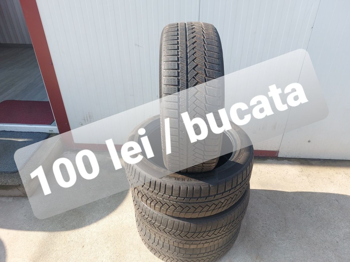 100 lei bucata! Set anvelope M+S/IARNA 205 50 17 Continental