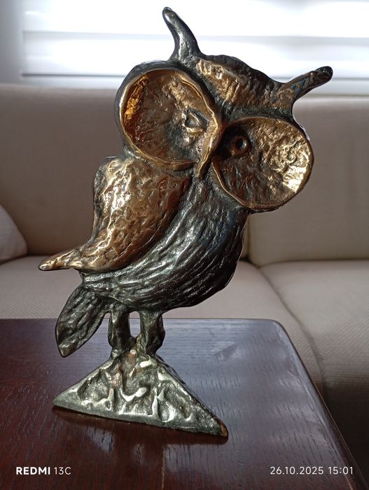 Bufniță din bronz