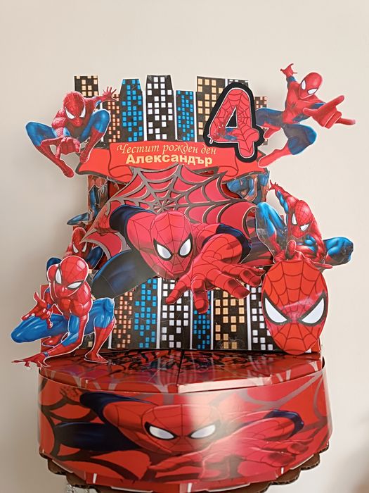 Изработка на картонени торти Frozen, Minecraft ,Соник,Блуи и други