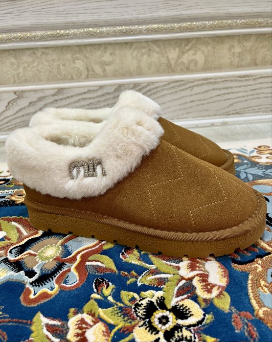 Угги женские, зимние полусапоги с мехом