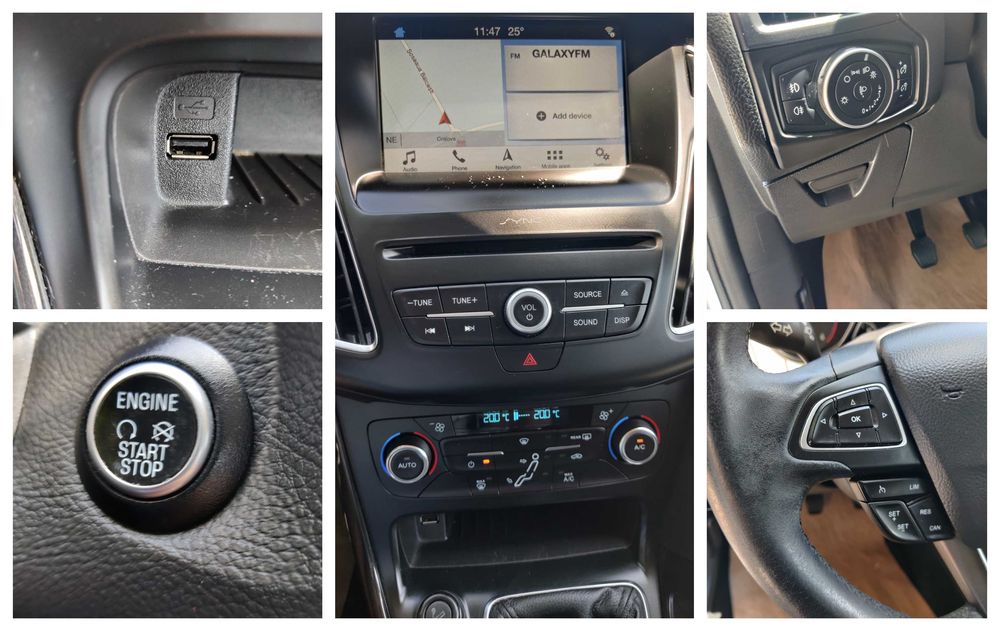 Ford Focus 2017 Titanium 1.5 Euro6b Carte service/Facturi/Km reali