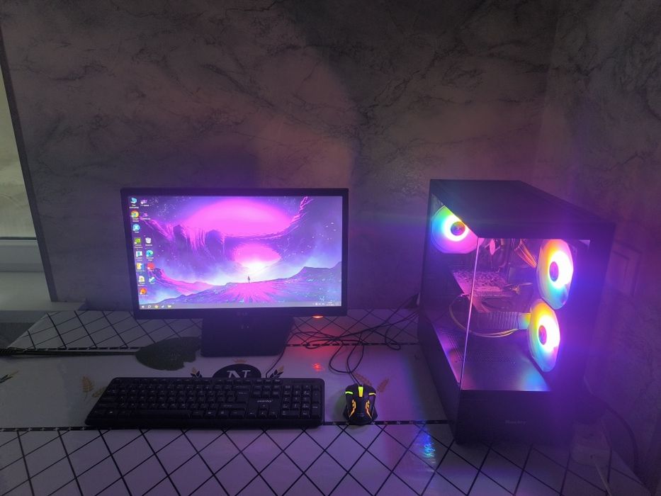 Игровой компьютер i3-10100f-Gtx 1060 6g-16g Ozu