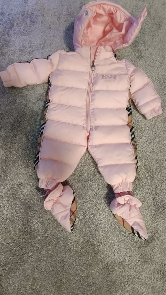 Детски зимен  космонавт burberry
