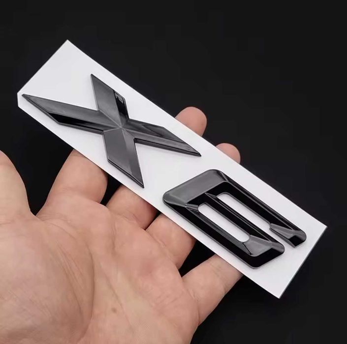 SET embleme BMW X6 M xdrive40d / emblema sticker stema sigla ornament
