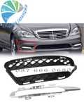Решетка лайсна крушка Mercedes W221 броня капаче в221 s s320 панел фар