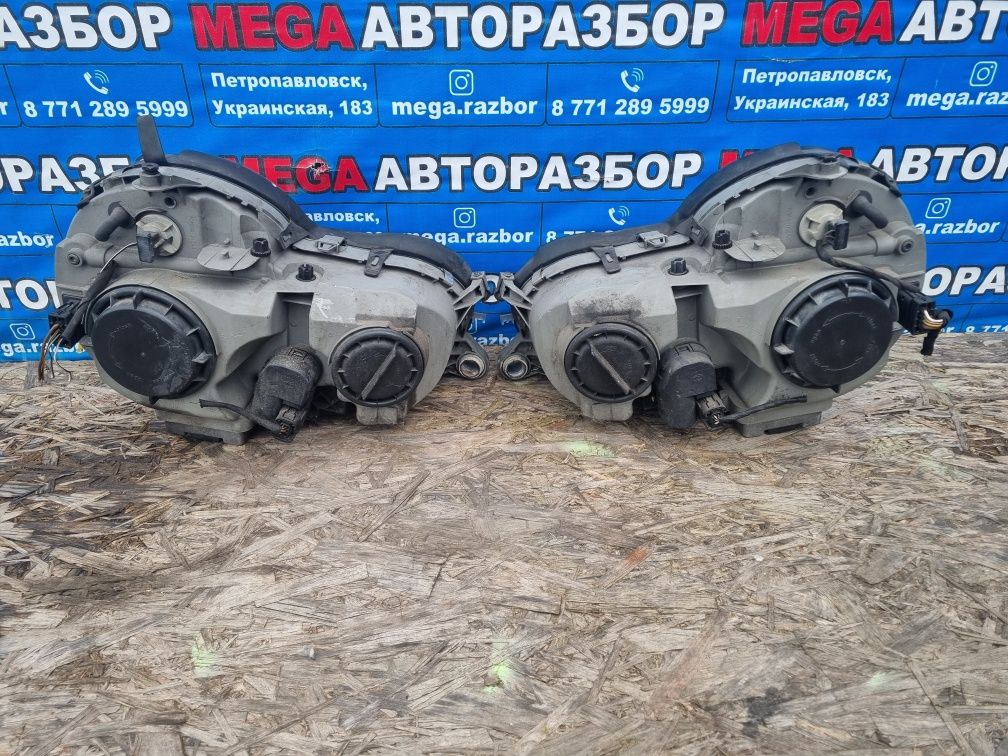 Фары на мерседес w210 рестайлинг.