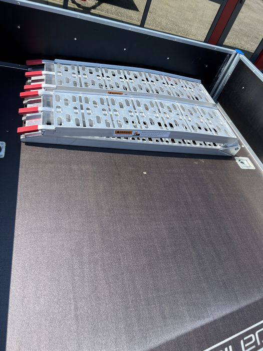 Vand rampe ATV/Moto aluminum pliabile 220cm/28cm, rezistenta 600kg