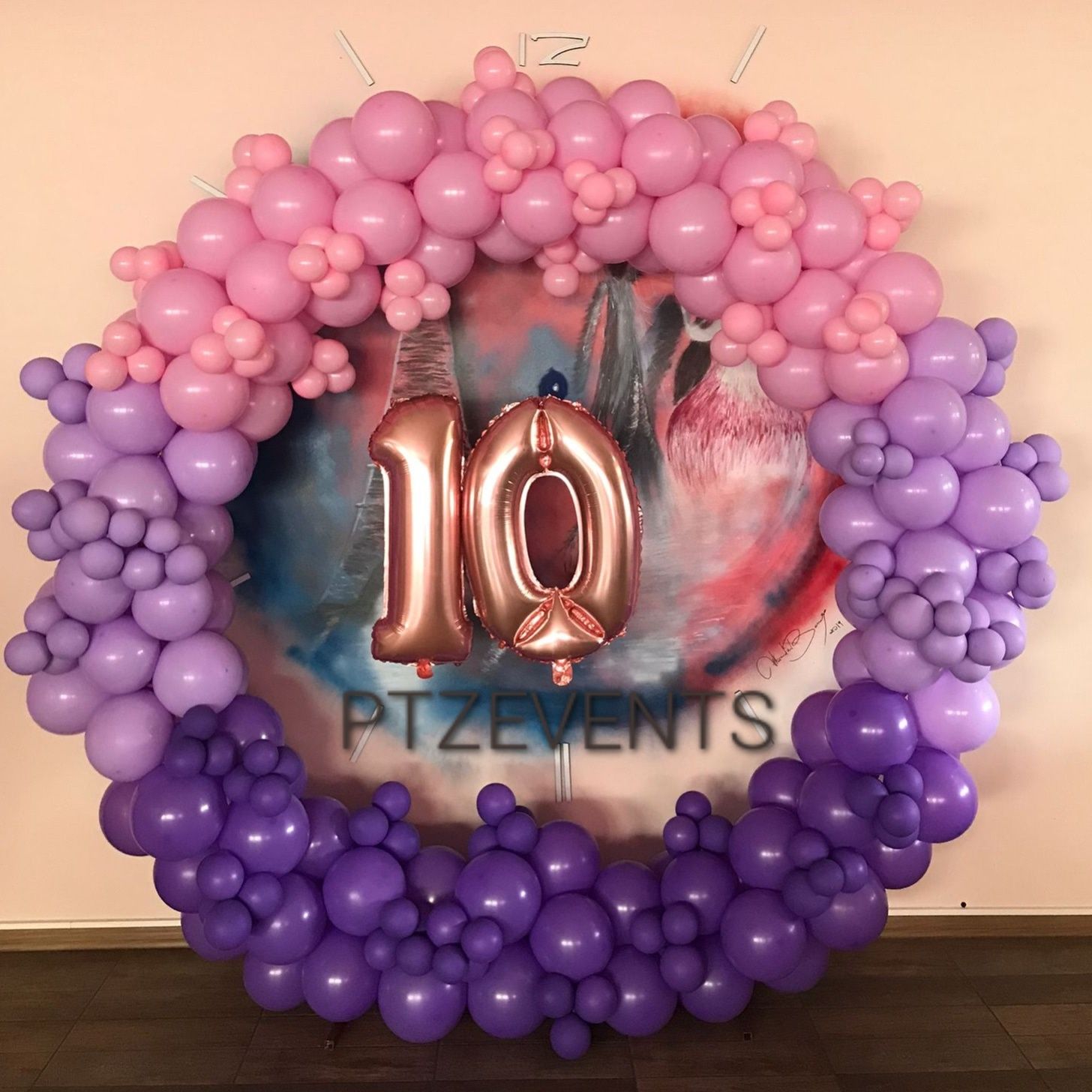 Aranjamente din baloane decor la nunta botez aniversare majorat