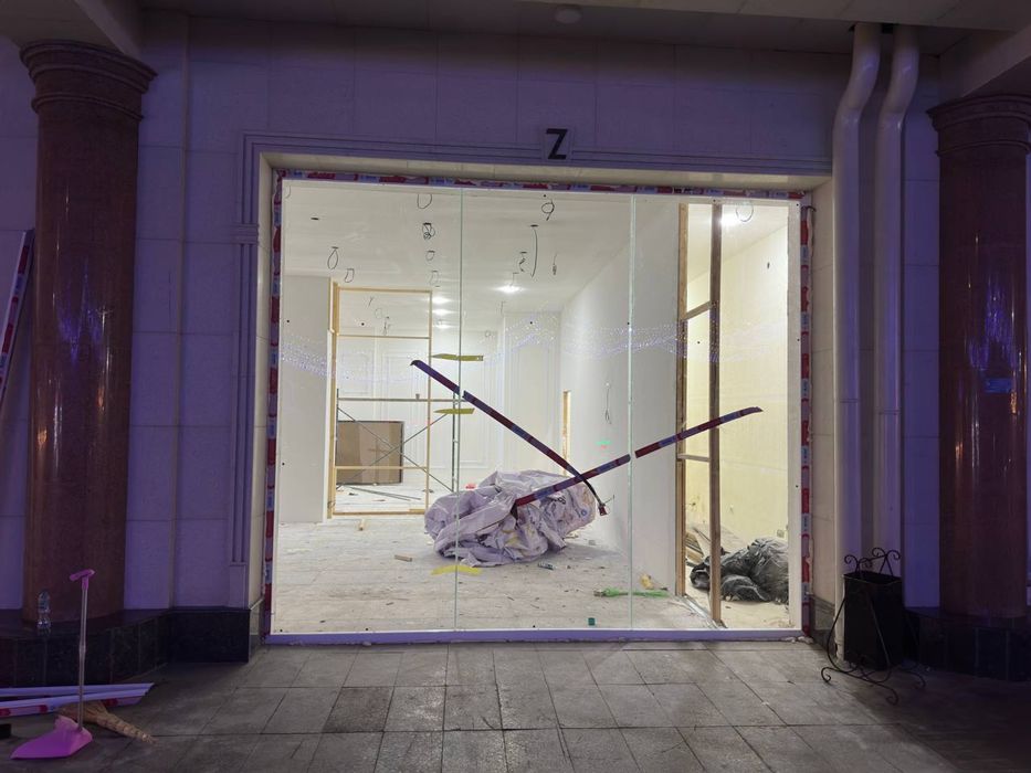 Каленное стекло 10 мм стеклянные перегородки калит ойна