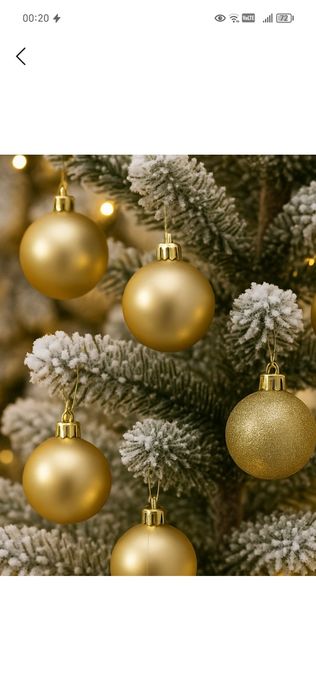 Yangi yil archa o‘yinchoqlari -3xil dizaynda!