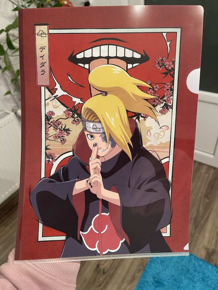 Set 2 Clearfile folder A4 Deidara si Madara