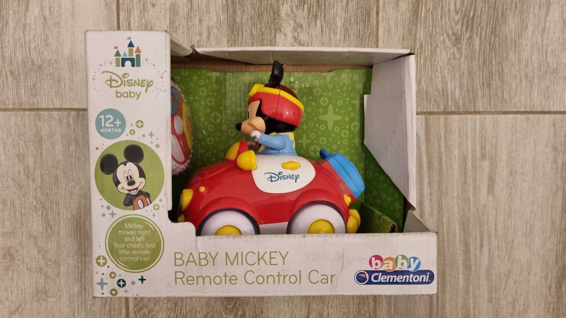 CLEMENTONI - Masinuta cu telecomanda Mickey Mouse