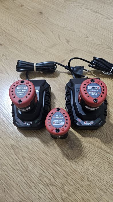 Parkside Set Acumulator 12v si Incarcator