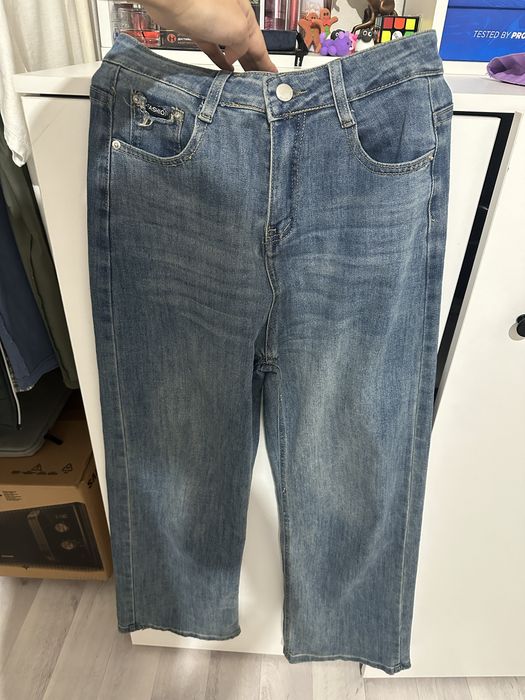 Джинсы М свободного кроя