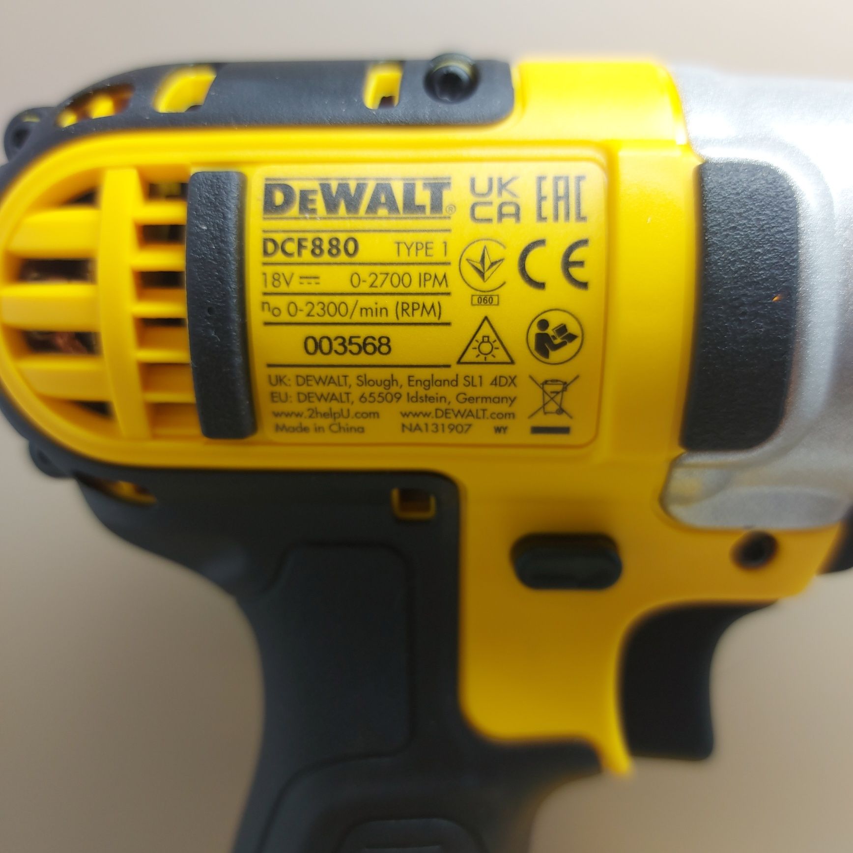 Нов гайковерт Dewalt DCF880N