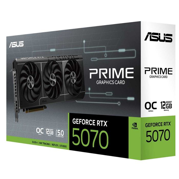 ASUS RTX 5070 PRIME OC Видеокарта